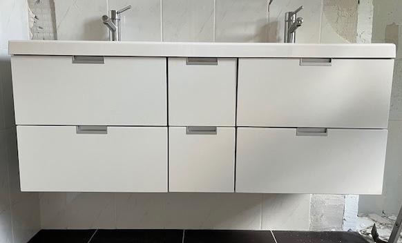 Wastafelmeubel onderkant, Maison & Meubles, Salle de bain | Meubles de Salle de bain, Utilisé, Meuble lavabo, Moins de 100 cm