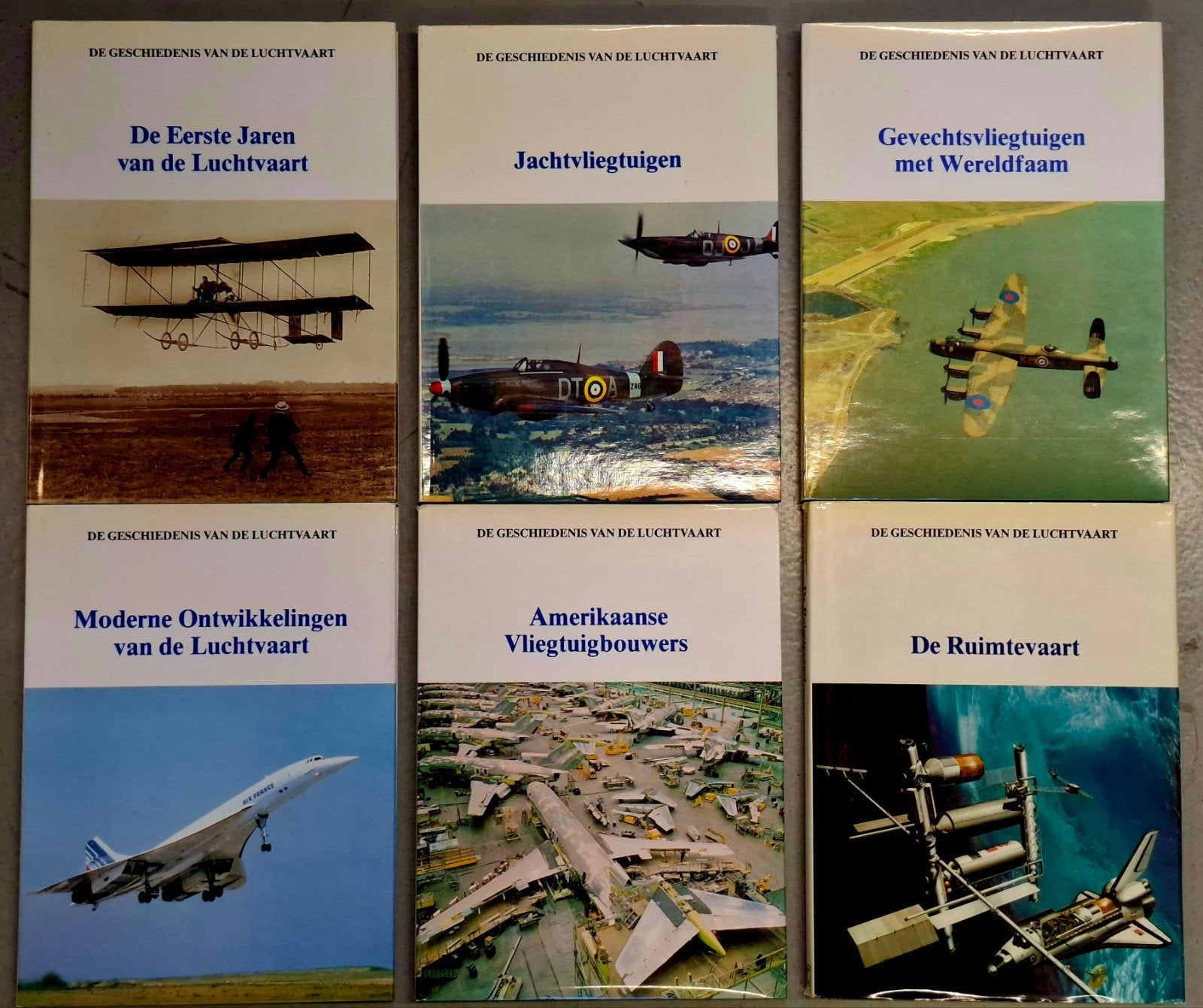 Prachtige boeken De geschiedenis van de luchtvaart, Enlèvement ou Envoi, Utilisé, Diverse auteurs, Avion