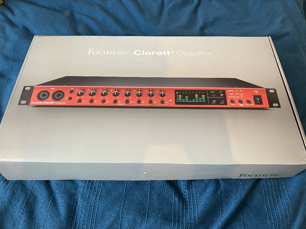 Focusrite Clarett+ OctoPre, Enlèvement ou Envoi, Utilisé, Externe, Focusrite