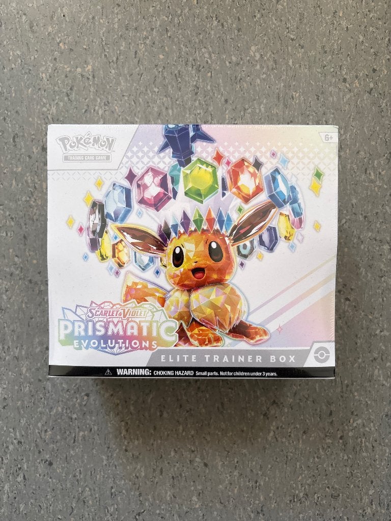 Prismatic Evolutions Elite Trainer Box, Ophalen, Nieuw, Boosterbox, Foil