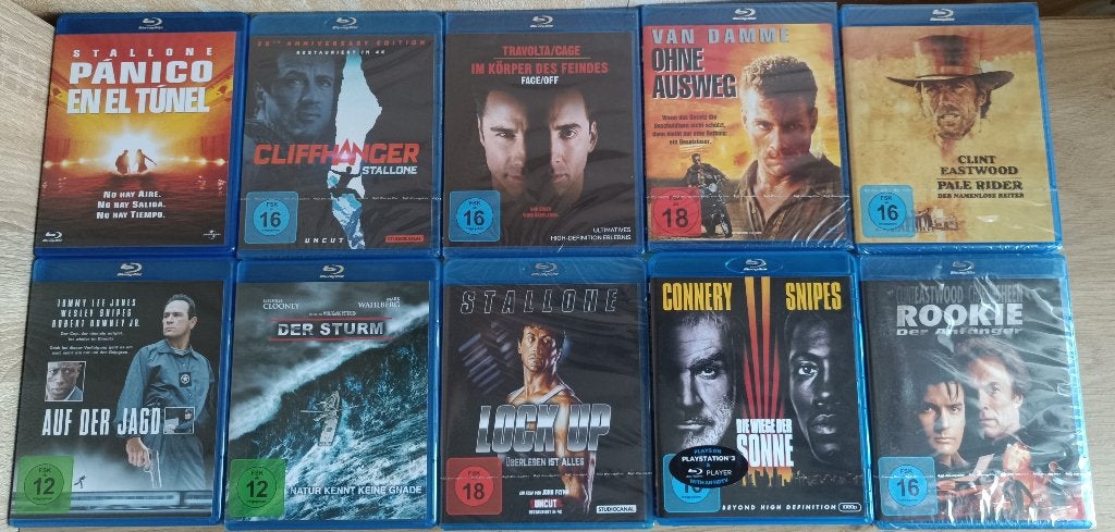 Blu rays neufs emballés, Cd's en Dvd's, Ophalen, Frans, Film, Actie