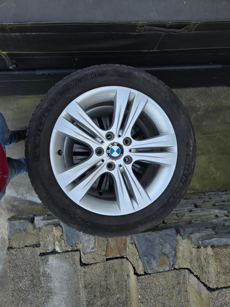 4x Jantes Alu BMW 225 50 ZR 17 98Y Michelin Pilot Sport GV78, Véhicule de tourisme, Pneus été, 17 pouces, Enlèvement