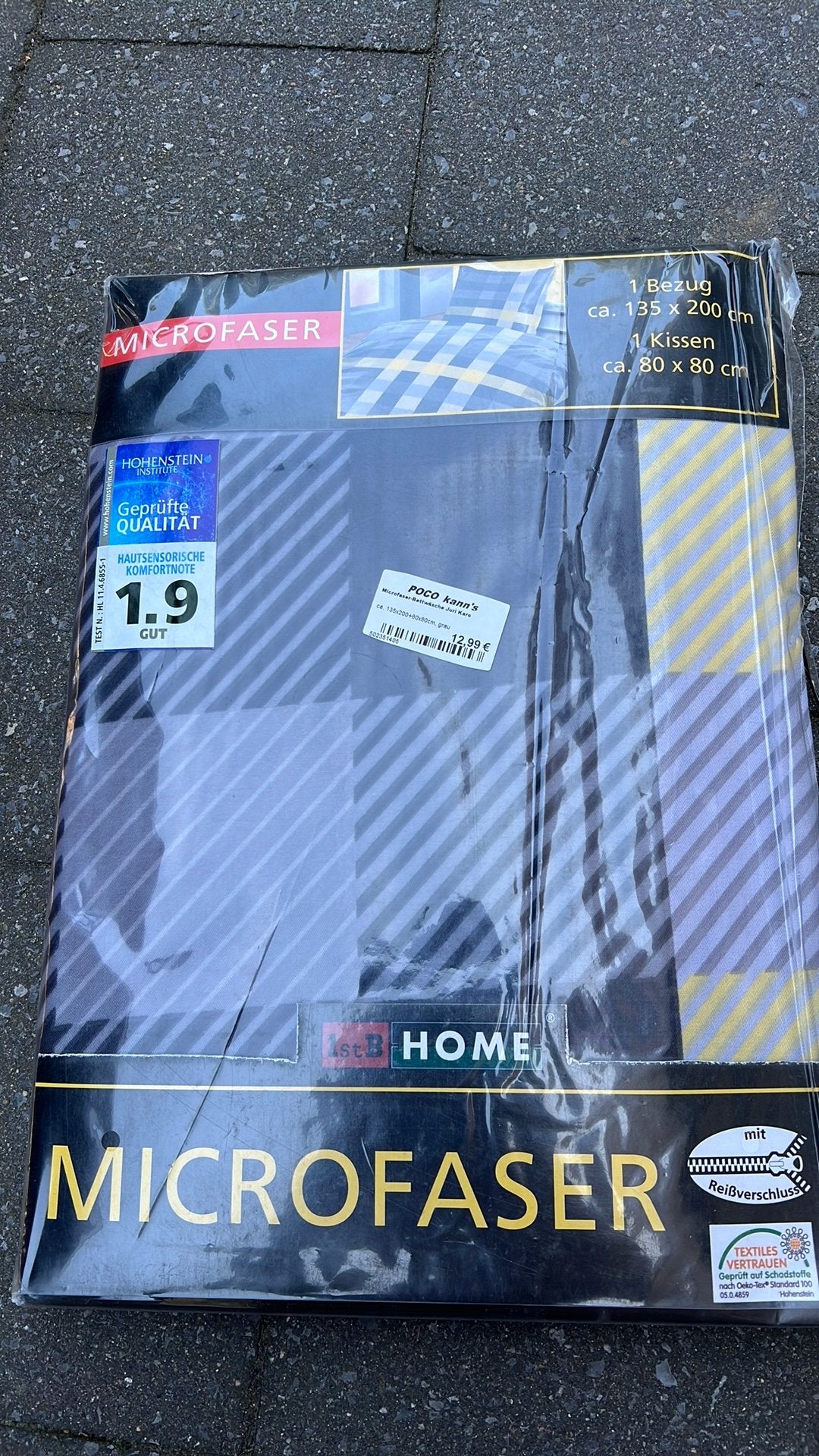 Bedlaken met kussens NIEUW, Kleding | Heren, Pyjama's, Ophalen of Verzenden, Zo goed als nieuw