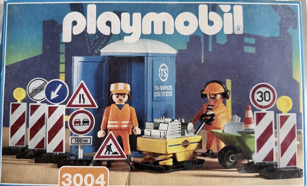 Playmobil wegenset 3004, Complete set, Ophalen of Verzenden, Zo goed als nieuw, Figuren