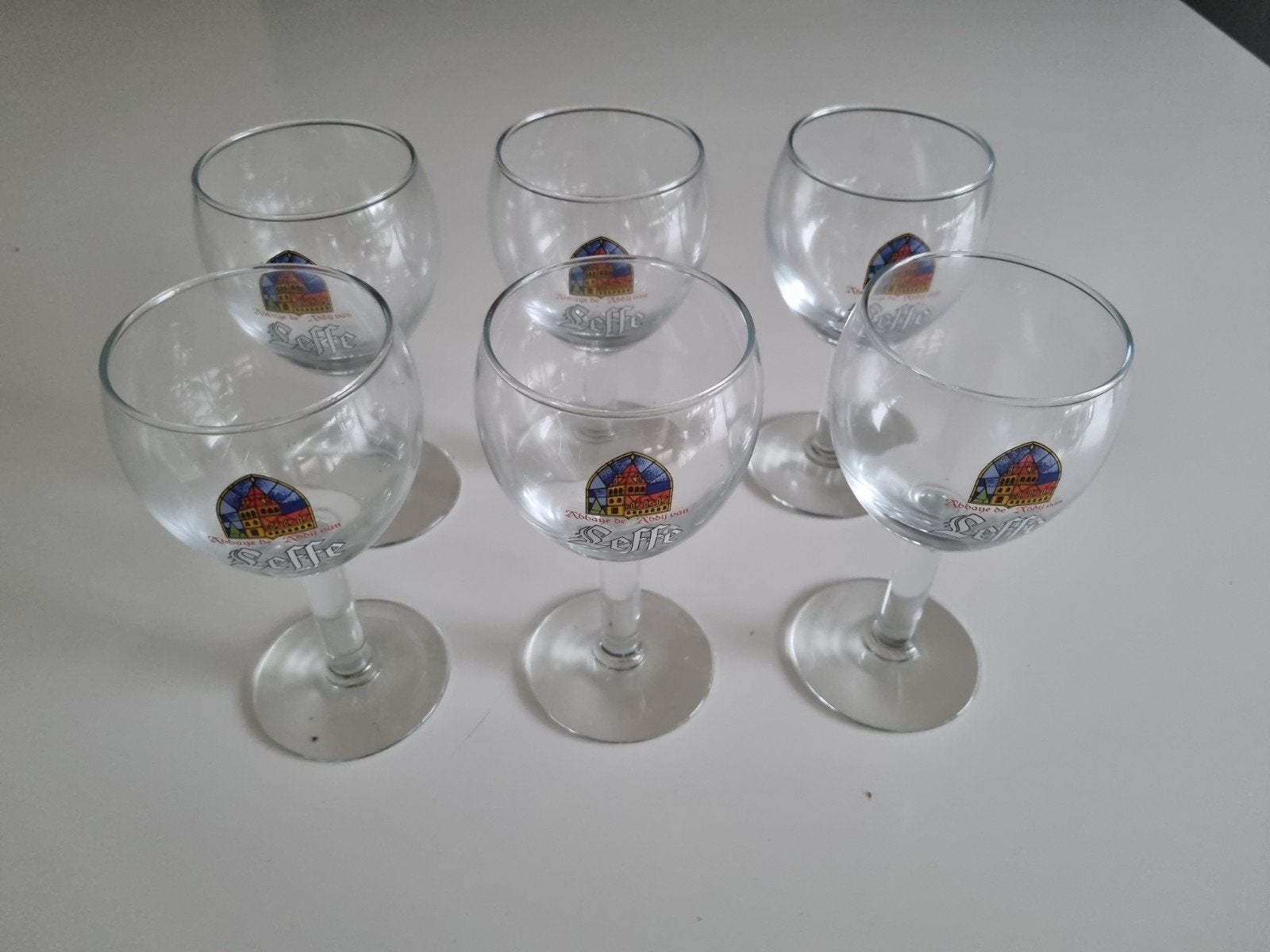 Set 6 Leffe glazen nieuw, Ophalen of Verzenden, Nieuw, Bierglas