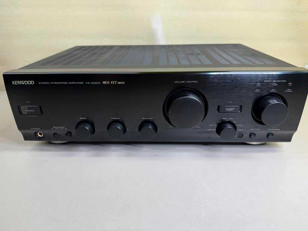 Versterker kenwood ka-4060r 90watt afstandsbediening, Ophalen, Gebruikt