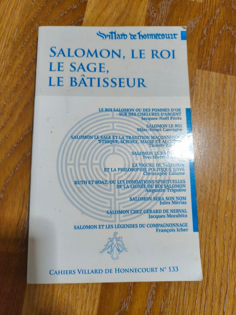 Legendenboek van Salomo De Koning De Wijze De Bouwer, 14e eeuw of eerder, Catherine Salles, Nieuw, Ophalen of Verzenden