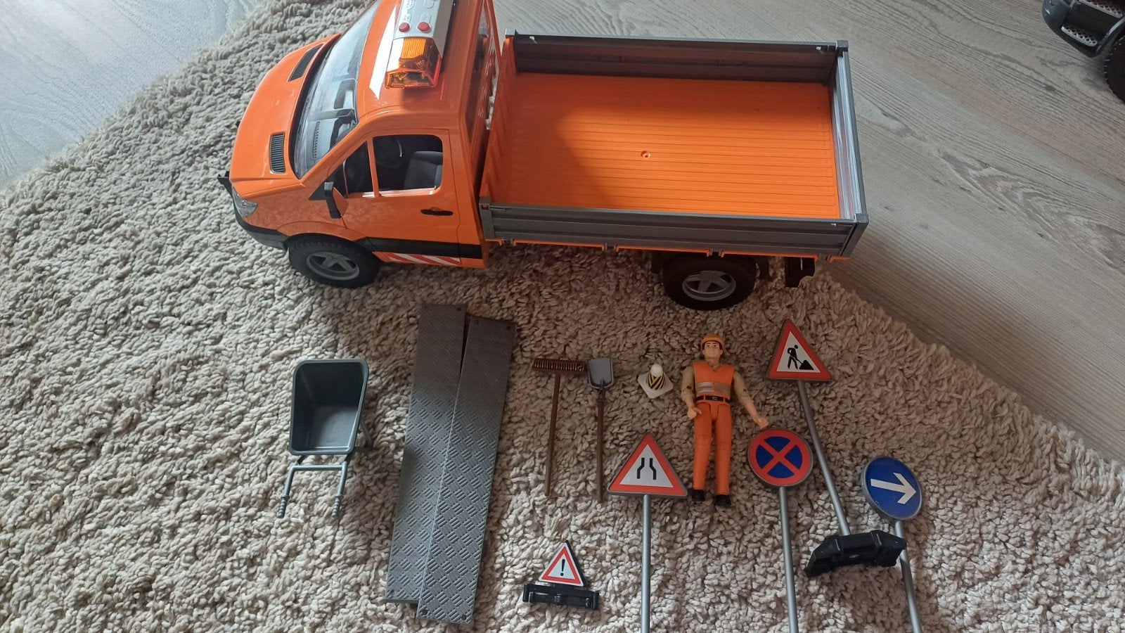 Bruder werkwagen, Verzamelen, Ophalen