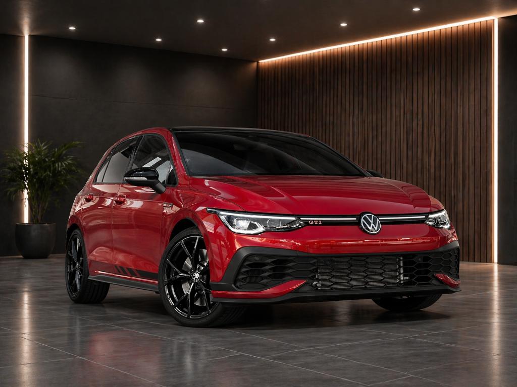 Volkswagen Golf 8 GTI Clubsport 2.0 TSI DSG DCC/PANO/H&K/IQ, Autos, Rouge, Achat, 6 portes, Euro 6