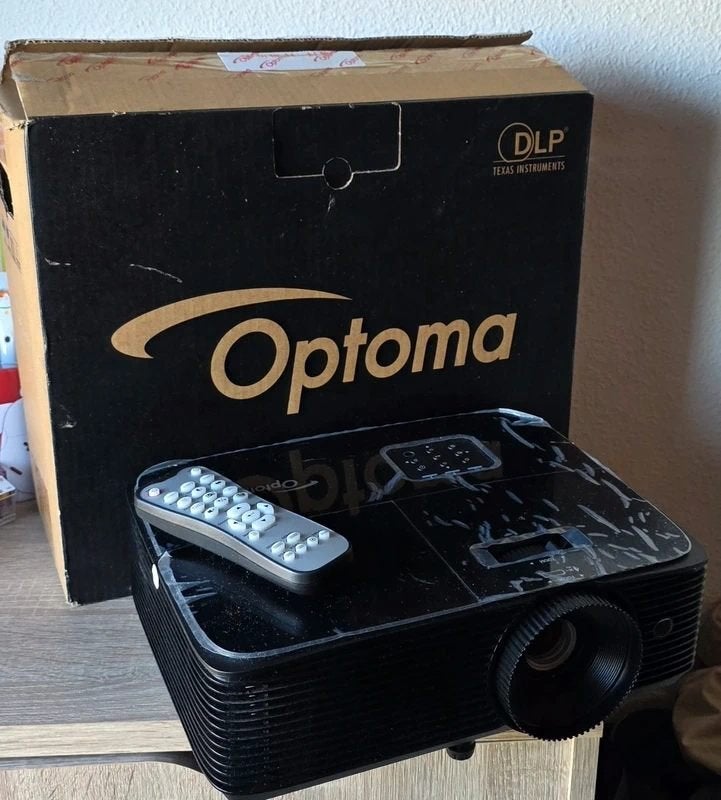 OPTOMA HD27BE - 3D-PROJECTOR MET VOLLEDIGE HD-RESOLUTIE, Audio, Tv en Foto, Ophalen of Verzenden, Zo goed als nieuw, Full HD (1080)