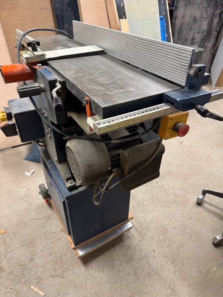 Combinatiemachine hout - schaven, zagen, langgat boren, Ophalen, Gebruikt, Elektrisch