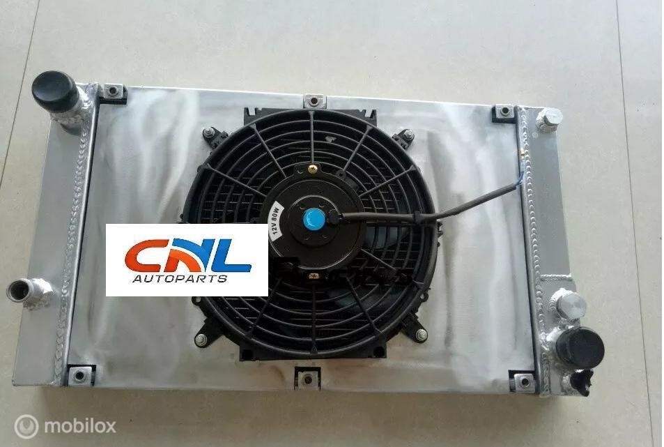 Radiateur +shroud+fan 1983-1991 Porsche 944 924S 924 MT, Nieuw, Ophalen of Verzenden