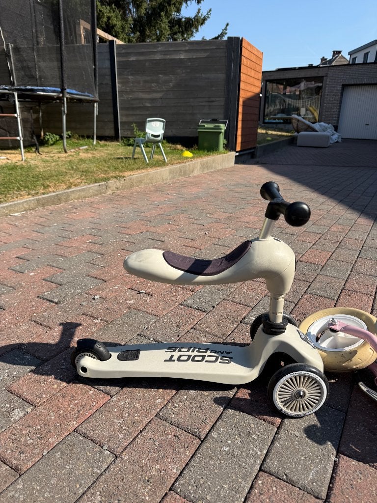 Kinderfiets, Fietsen en Brommers, Fietsen | Kinderfietsjes, Ophalen, Zo goed als nieuw, Minder dan 16 inch, Scoot and ride