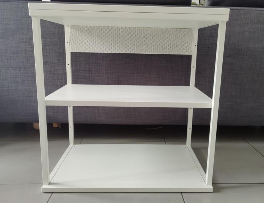 Open element met planken Ikea Platsa, wit, 60x40x60 cm, Ophalen