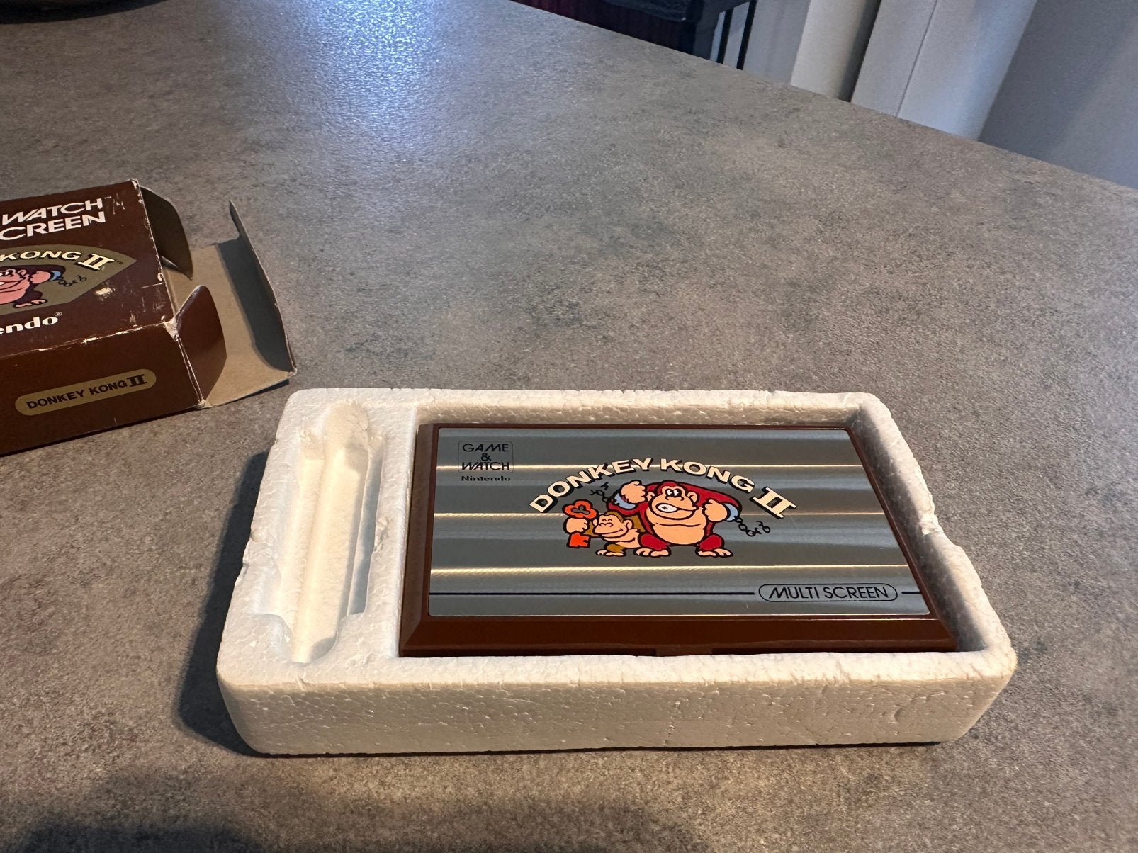 Te koop Donkey Kong 2  vintage Game&Watch JR55 1983, 1 speler, Ophalen, Zo goed als nieuw, Avontuur en Actie