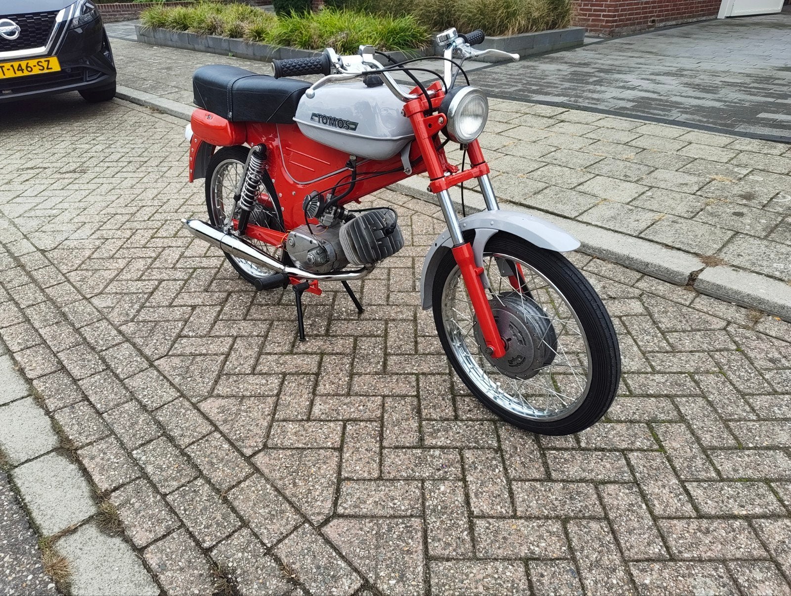 Tomos 4L 50cc snel, Fietsen en Brommers, Ophalen, 50 cc, 5 versnellingen, Klasse B (45 km/u)