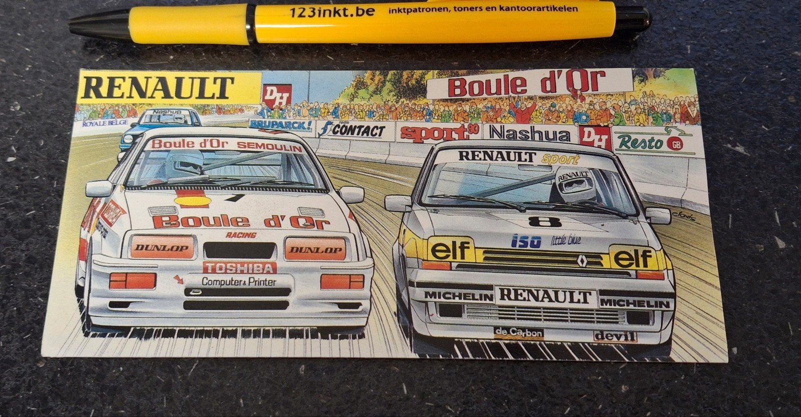 Autocollant rallye automobile Renault Trophy Boule d'Or Brus, Enlèvement ou Envoi, Comme neuf, Voiture ou Moto