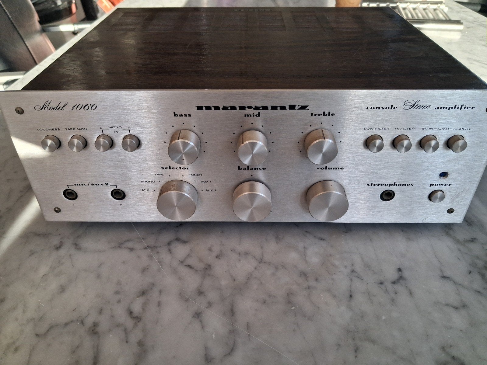 amplificateur marantz modèle 1060, TV, Hi-fi & Vidéo, Enlèvement, Marantz