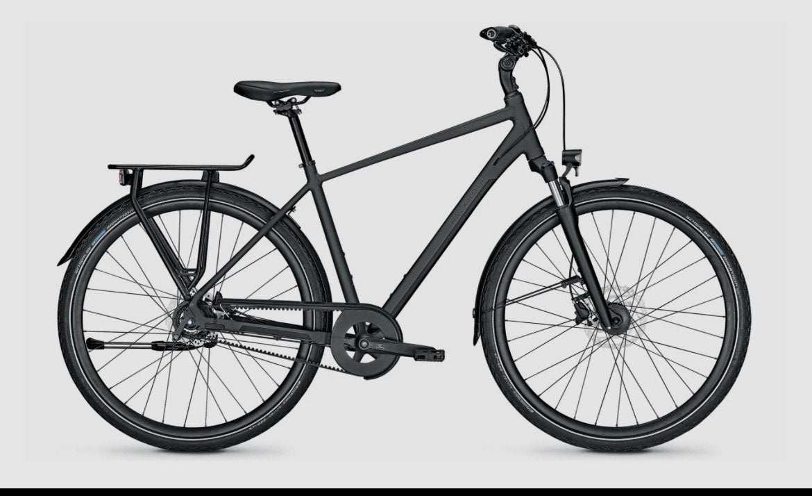 kalkhoff endeavour 8 XL jetgrey matt, Fietsen en Brommers, Gebruikt, Versnellingen, 57 tot 61 cm, Schijfrem
