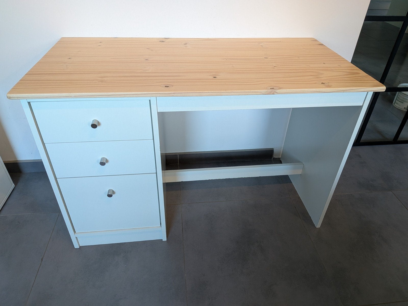 bureau met 3 lades 120 x 60 cm, Huis en Inrichting, Ophalen, Gebruikt, 120 cm, Hout