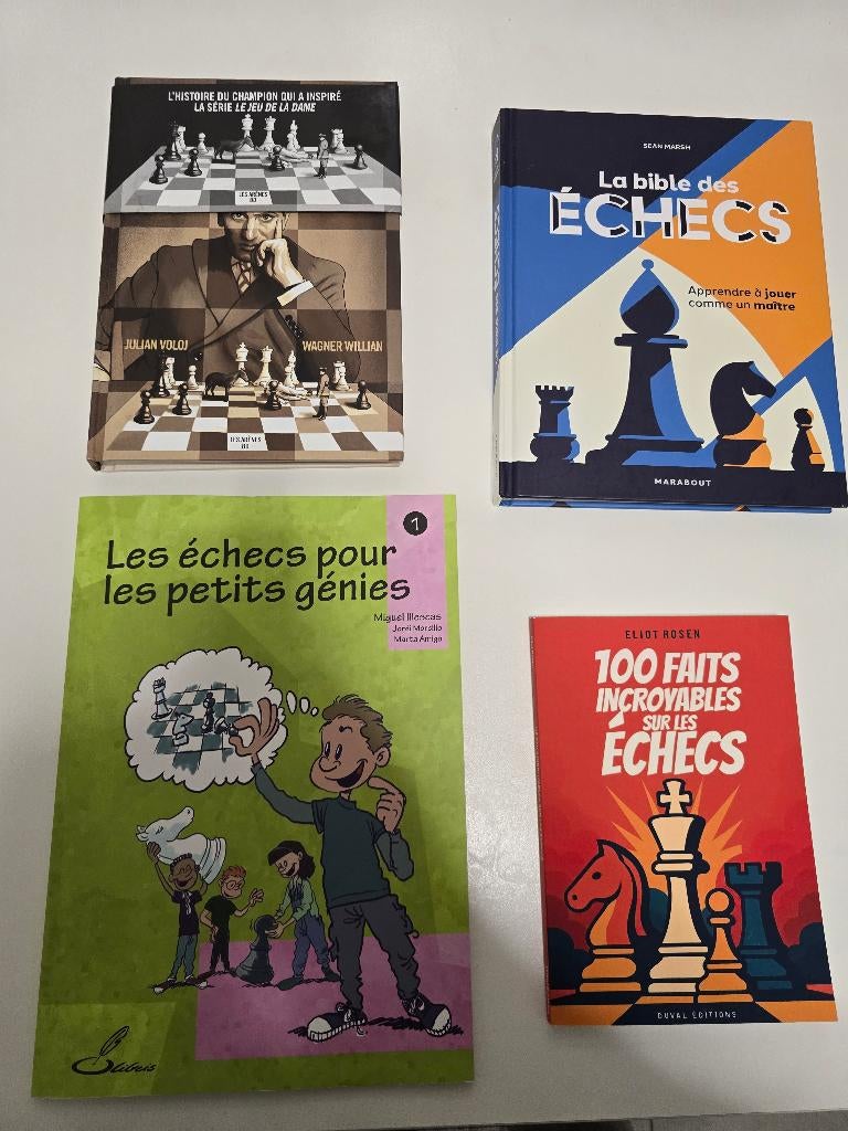 Livres apprentissage des échecs, Livres, Enlèvement ou Envoi, Neuf