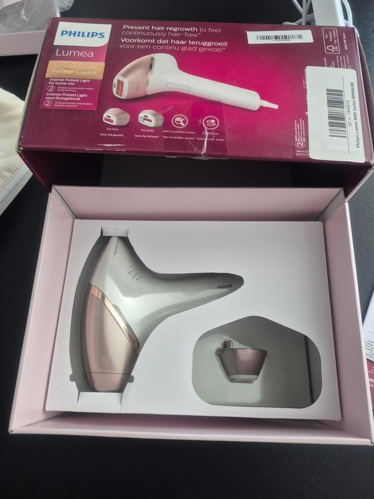 IPL ontharingsapparaat philips Lumea 9000 series ., Ophalen, Zo goed als nieuw, Scheren en Epileren