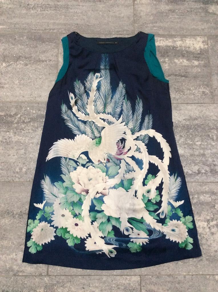 Jurk Steps 40, Kleding | Dames, Maat 38/40 (M), Blauw, Ophalen of Verzenden, Zo goed als nieuw