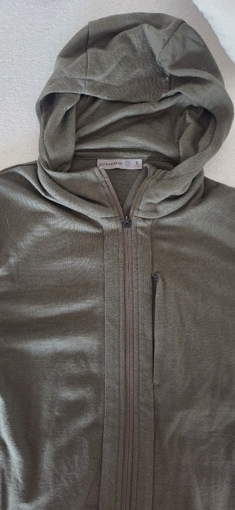 icebreaker merino 260 hoodie met ritssluiting voor heren, Kleding | Heren, Icebreaker, Ophalen of Verzenden, Zo goed als nieuw