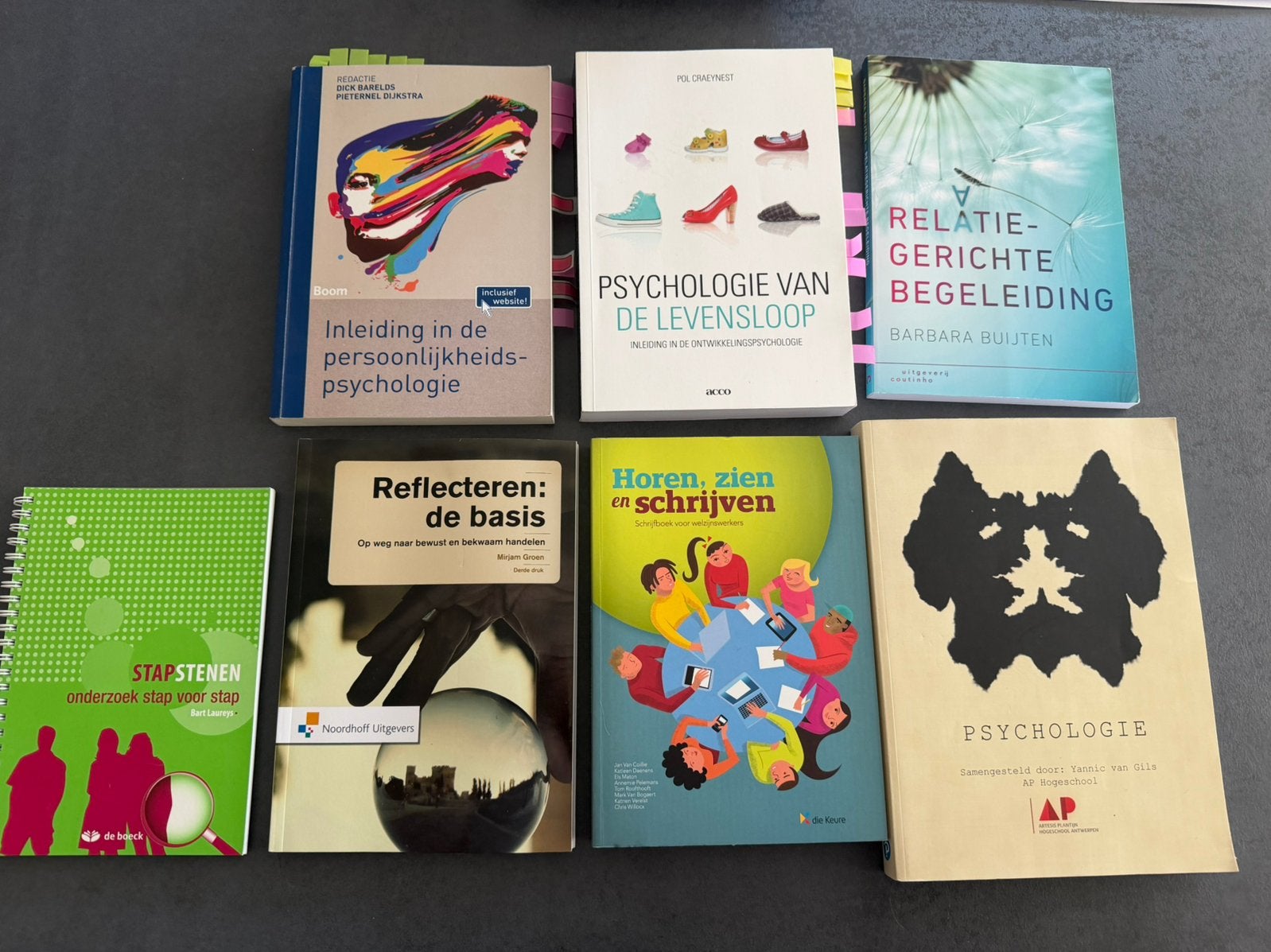 Schoolboeken toegepaste psychologie, Boeken, Humor, Ophalen, Zo goed als nieuw