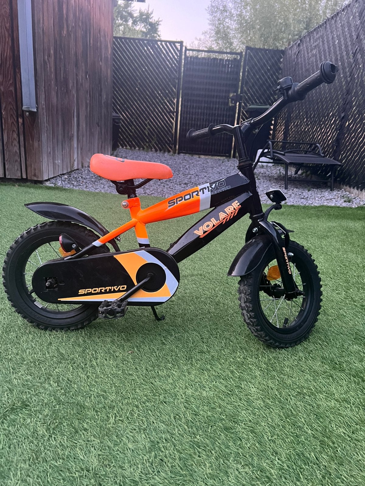 Kinderfiets met zijwielen, Ophalen, Gebruikt