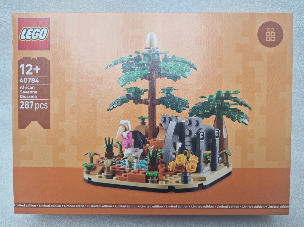 LEGO 40784 African Savanna Diorama - Nieuw, Neuf, Lego, Ensemble complet, Complet