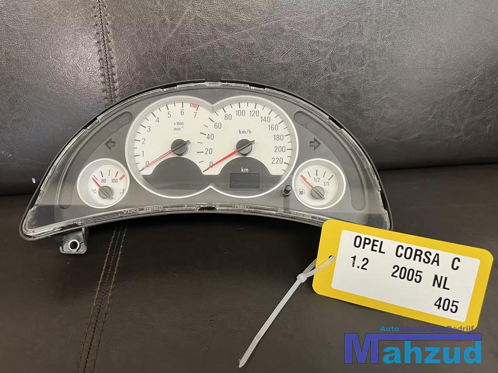 OPEL CORSA C 1.2 KM Teller kilometer 2000-2004, Autos : Pièces & Accessoires, Tableau de bord & Interrupteurs, Opel, Utilisé