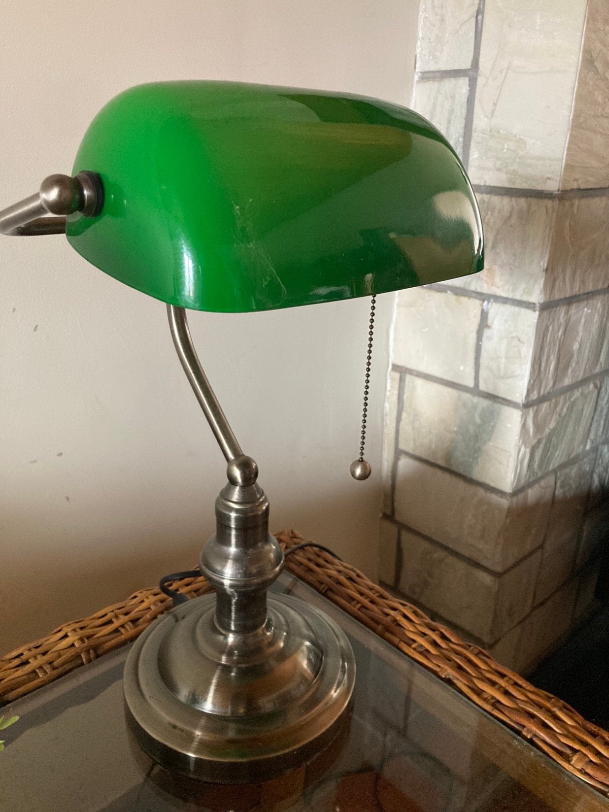 Oude bureau lamp, Ophalen, Zo goed als nieuw
