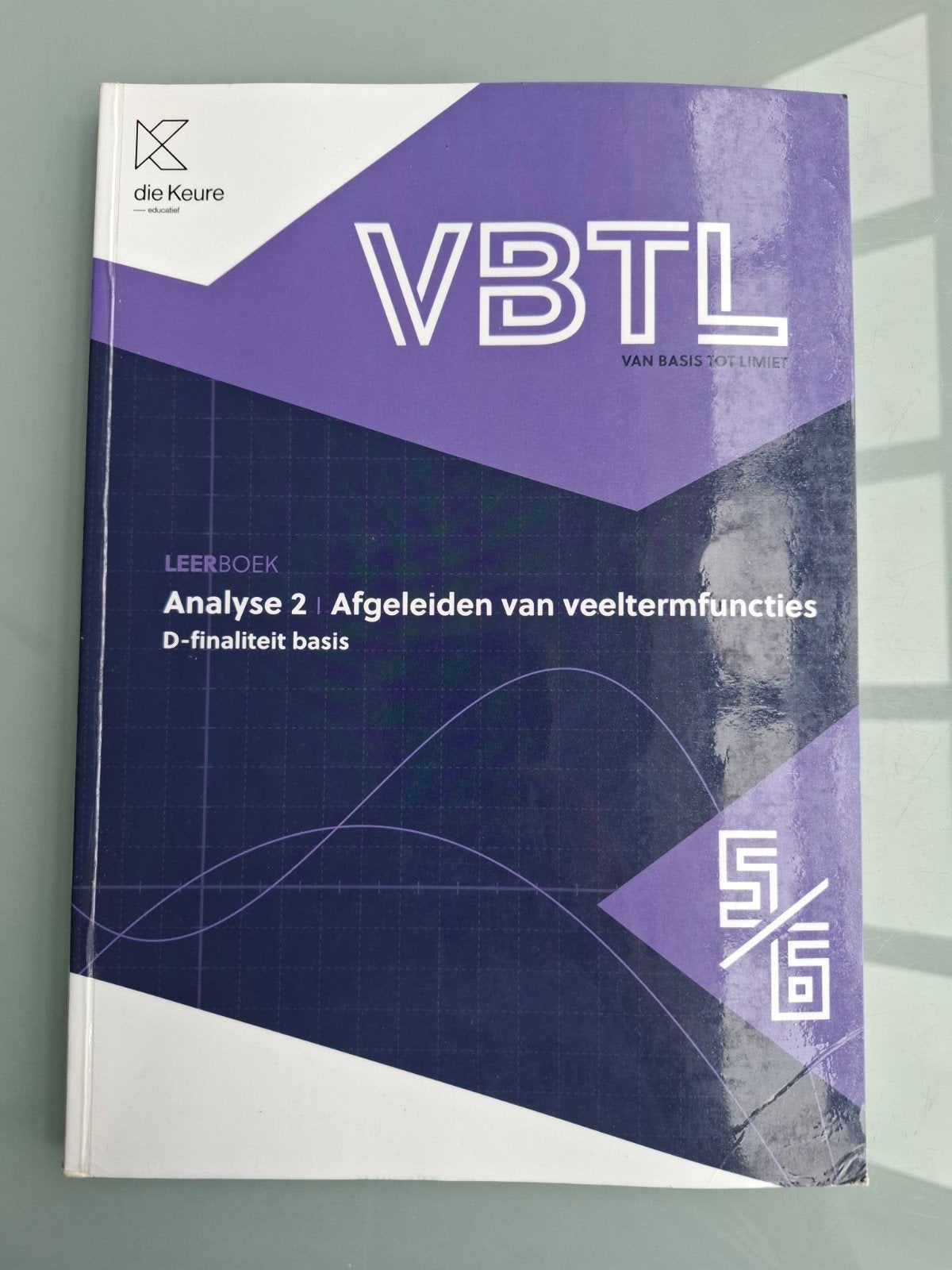 VBTL 5/6 - leerboek Analyse 2 - afgeleiden van veeltermfunct, Ophalen, ASO, Wiskunde A