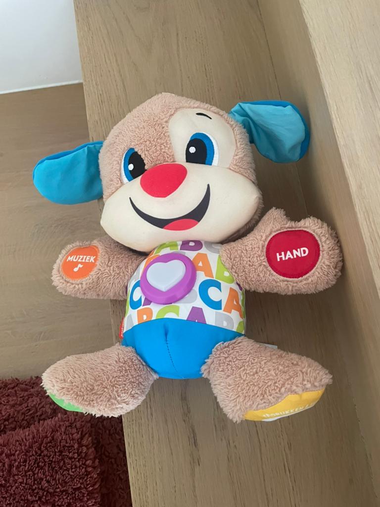 Interactieve Leerknuffel Hond – Met Geluid & Woordjes, Kinderen en Baby's, Speelgoed | Knuffels en Pluche, Ophalen, Zo goed als nieuw