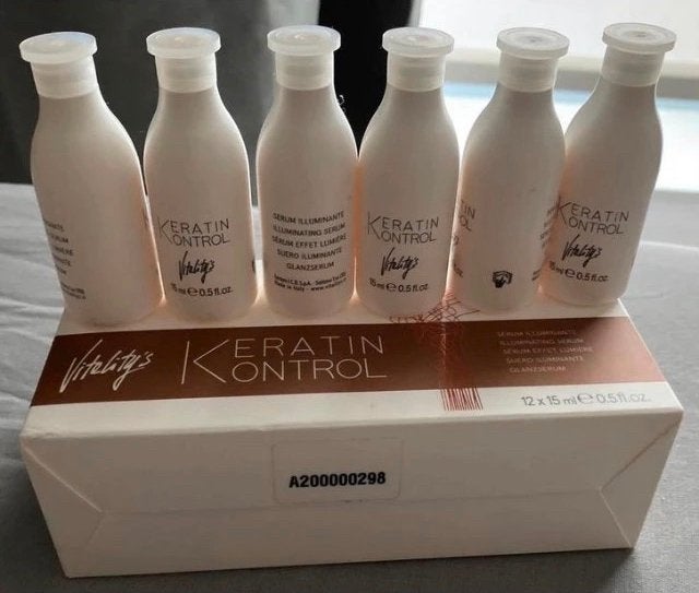 Sérum Effet Lumière pour cheveux- Vitality’s Keratin Kontrol, Bijoux, Sacs & Beauté, Enlèvement ou Envoi, Neuf, Soin des cheveux ou Soin réparateur des cheveux