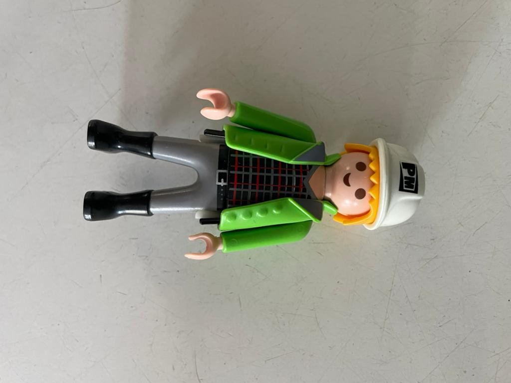 Playmobil werkman, Ophalen of Verzenden, Zo goed als nieuw