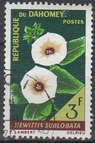 Dahomey - Hewittia sublobata - 1967, Postzegels en Munten, Ophalen of Verzenden, Gestempeld