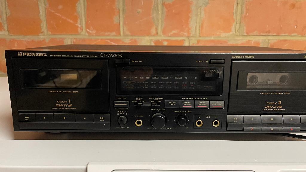 Cassettedeck, Audio, Tv en Foto, Cassettedecks, Ophalen, Dubbel, Overige merken, Auto-reverse