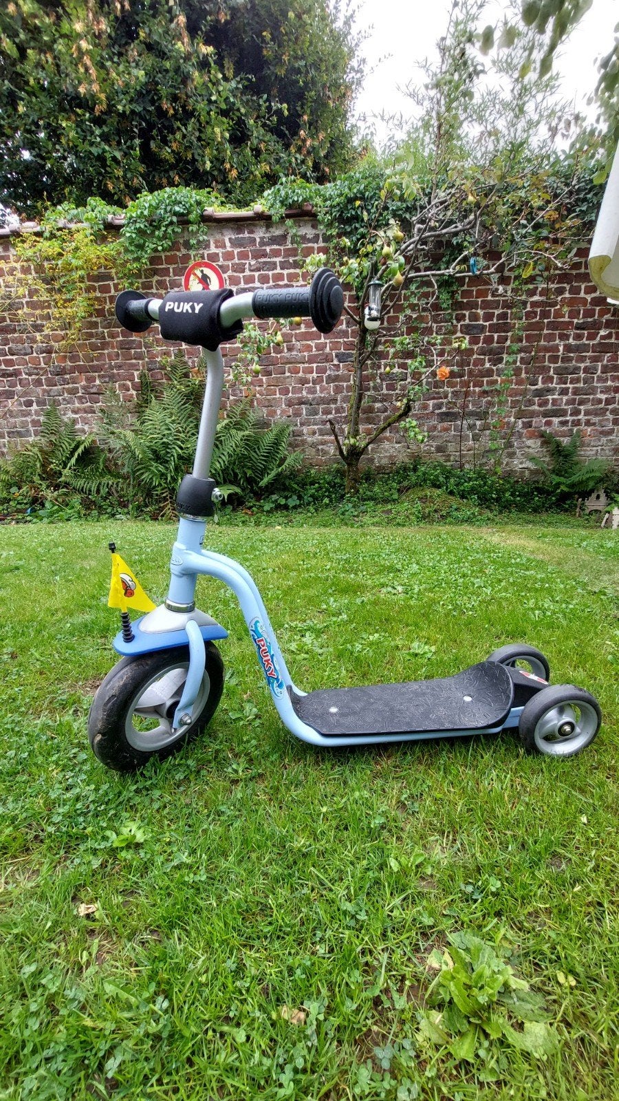 trotinette Puky, Enlèvement
