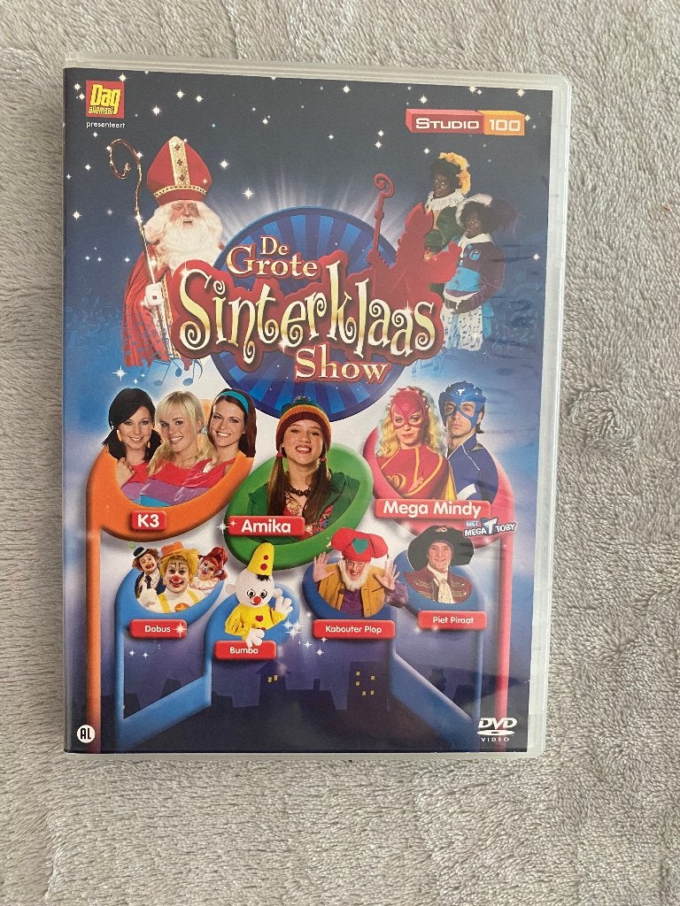 DVD De Grote Sinterklaasshow 2010, Spectacle, Tous les âges, Comme neuf, Enlèvement