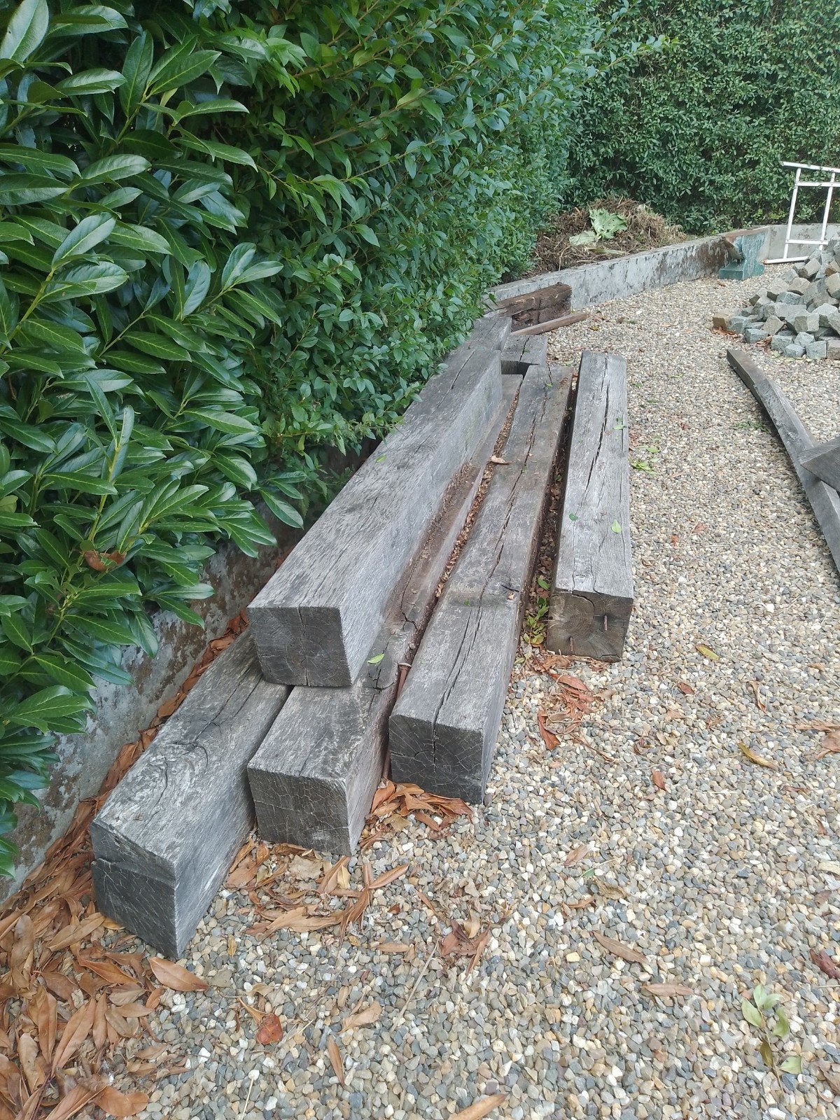 eiken balken, Tuin en Terras, Ophalen of Verzenden, Balken