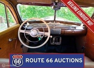 Ford Super De Luxe Station Wagon | 1941 | Route 66 Auctions, Auto's, Zwart, Bedrijf, Handgeschakeld, Overige carrosserie