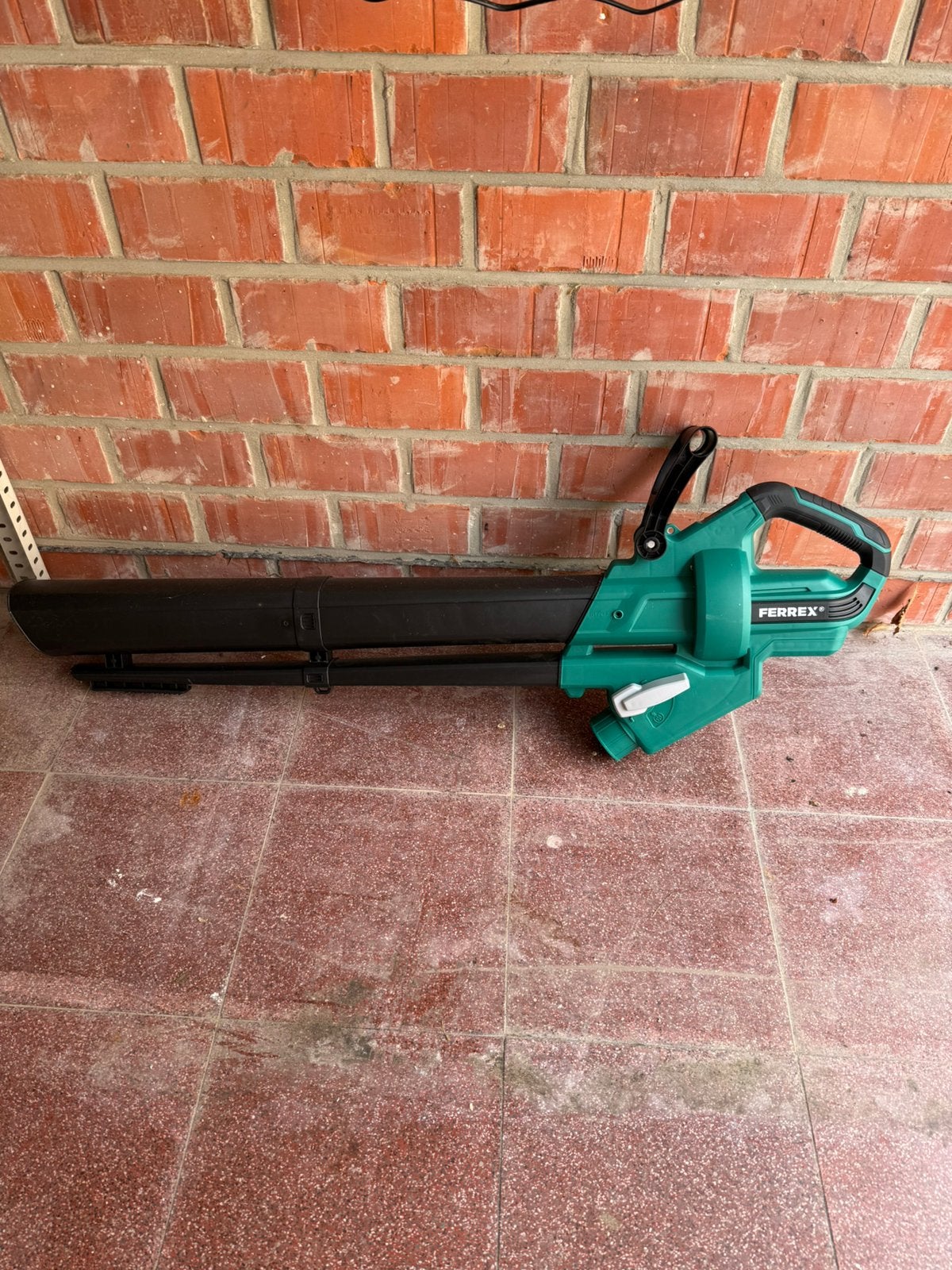 Ferrex 40V bladblazer, Ophalen, Met opvangzak, Accu, Ruggedragen