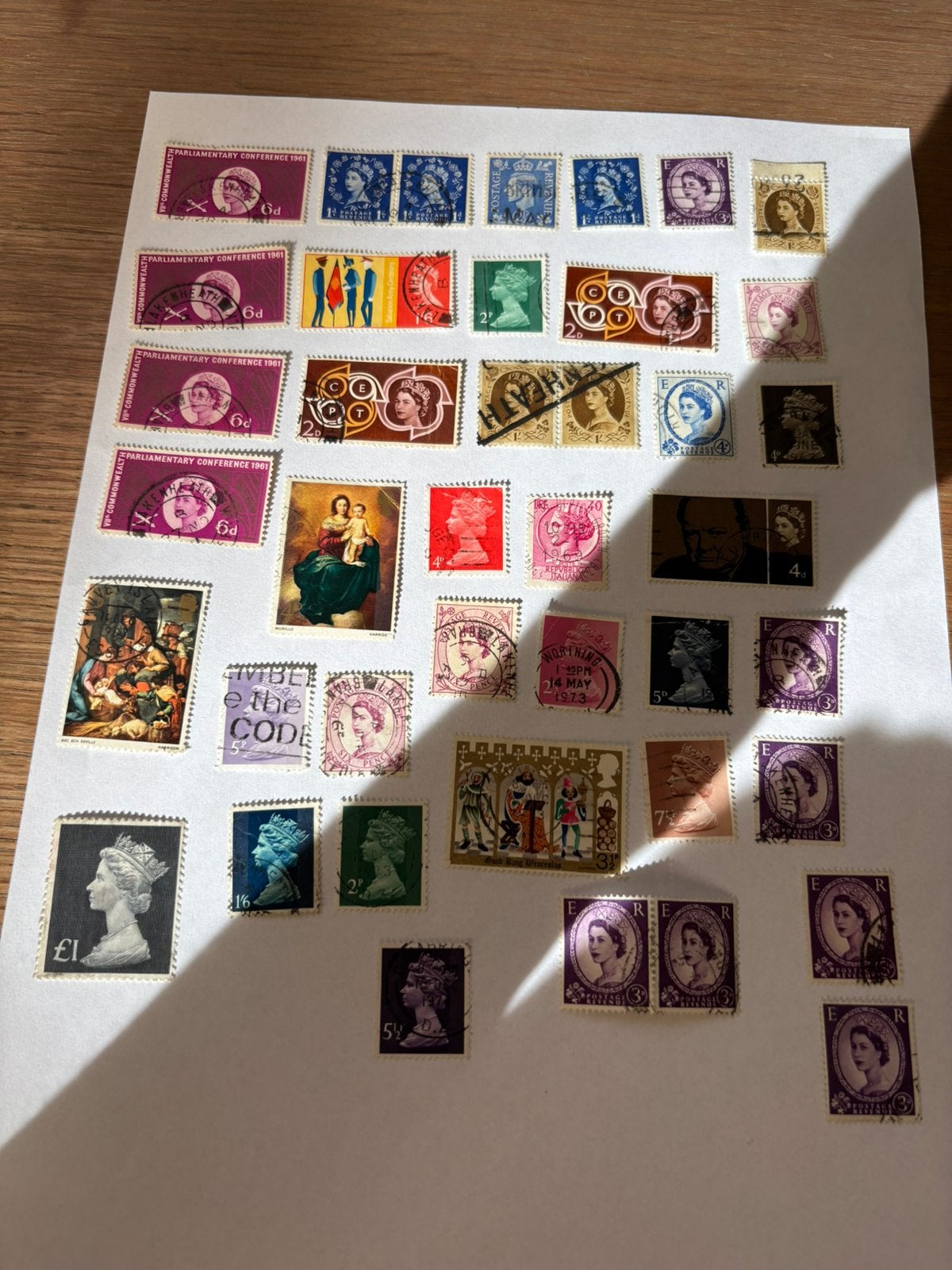 Oude Britse postzegels, Postzegels en Munten, Ophalen of Verzenden