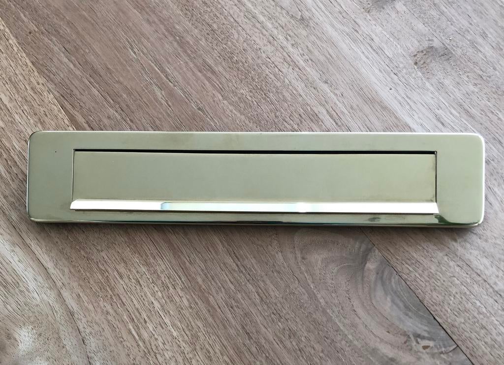 Brievenbus klep inbouw voor in deur, Ophalen, Zo goed als nieuw, Inbouw