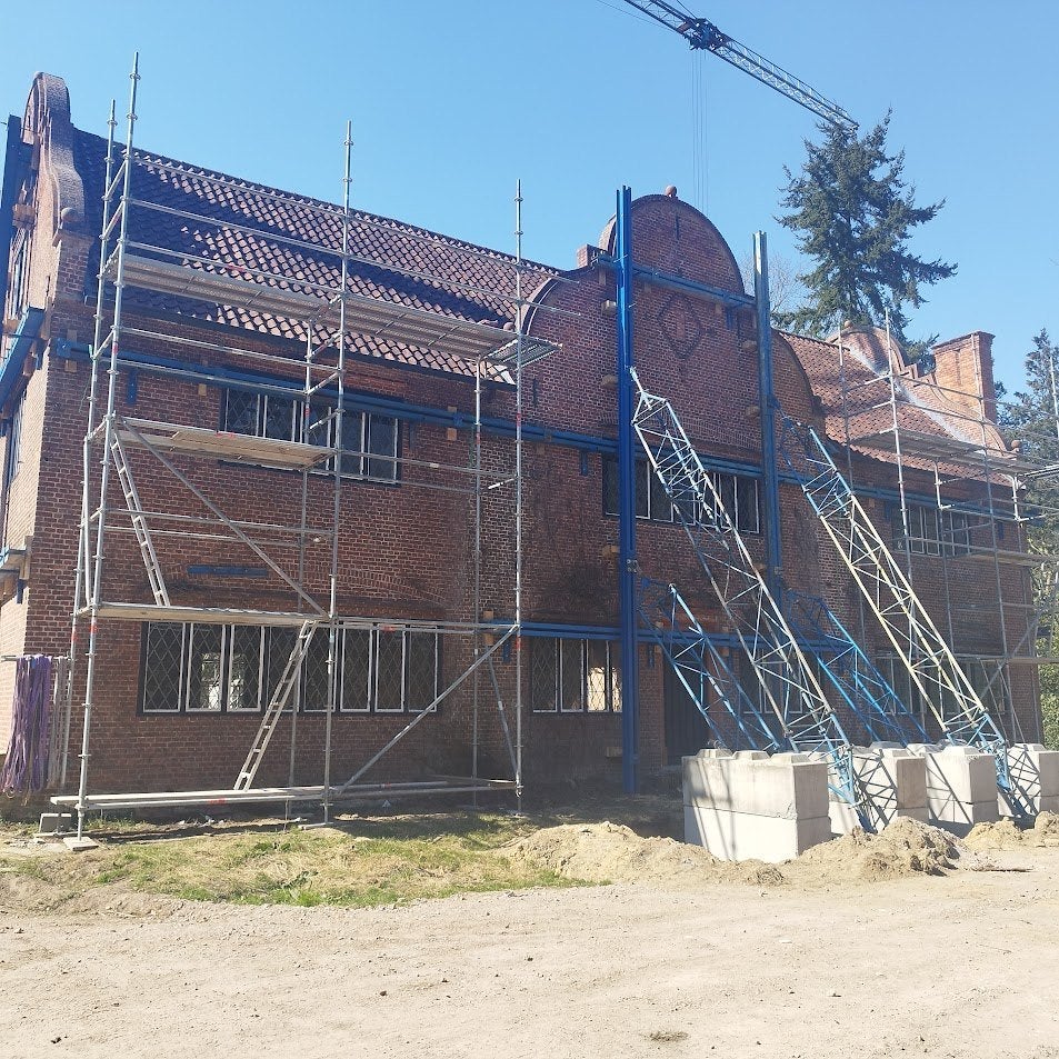 Boomse Dakpannen, Gebruikt, Steen of Klei, Ophalen of Verzenden, 15 m² of meer