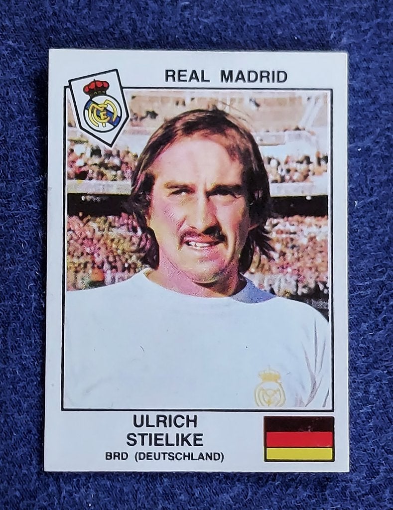 Panini sticker card voetbal EK Euro 1979 - U. Stielike ', Ophalen of Verzenden, Nieuw, Sticker