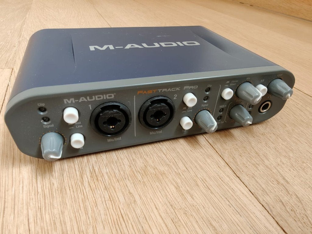M-Audio Fast Track Pro Audio Interface, Muziek en Instrumenten, Midi-apparatuur, Gebruikt, Ophalen of Verzenden