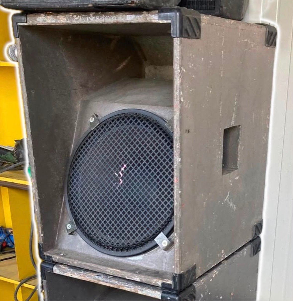 Kermis speakers te koop, Ophalen, Zo goed als nieuw